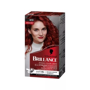 Schwarzkopf, Schwarzkopf 872 Intensiv Rot (1 Stück), BRILLANCE - Intensiv-Color-Creme, Intensive, Intensivrot