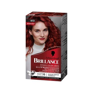 Schwarzkopf, Schwarzkopf 872 Intensiv Rot (1 Stück), BRILLANCE - Intensiv-Color-Creme, Intensive, Intensivrot