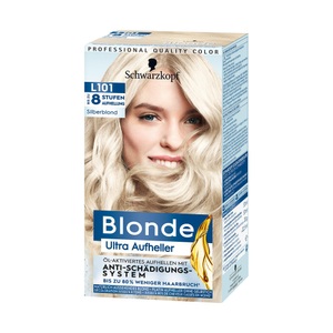Blonde, Blonde Aufheller Blonde Aufheller 165.0 ml, Schwarzkopf Bonde Ultra Aufheller L101 Silberblond (1 Stk)