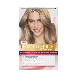 Excellence, Excellence Excellence Creme, Excellence 8.1 helles Aschblond