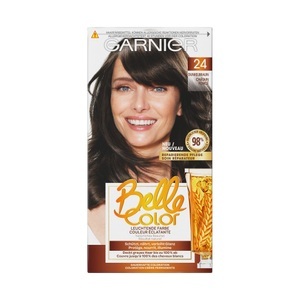 Garnier, Belle Color Haarfärbung 24 Dunkelbraun, Belle Color Haarfärbung 24 Dunkelbraun