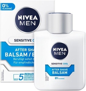 Nivea, Nivea Herren Men Sensitive Cool After Shave Balsam 100ml, Nivea Men After shave Balsam