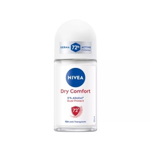 Nivea, Nivea Dry Comfort Plus Anti-Transpirant Roll-on 50 ml, Nivea - Deo Dry Comfort Roll-on Female, 50 ml
