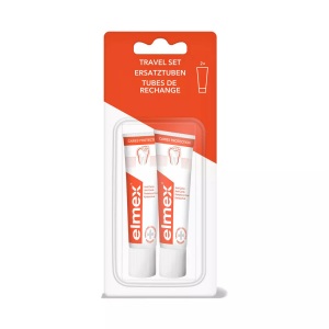 Elmex, Elmex Travel Set Duo 2X12Ml, Elmex Zahnpaste Kariesschutz 2x12ml