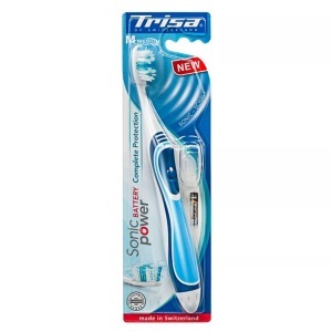 TRISA, Trisa Sonicpower Battery Complete Protection medium, Trisa Zahnbürste Sonicpower complete protection