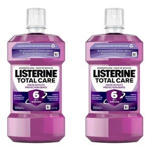 Listerine, Mundspülung Total Care Damen 2X500ML, Listerine Mundspülung