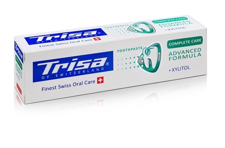 TRISA, Trisa Zahnpasta Complete Care 75ml, Trisa Zahnpasta Complete Protection Swiss Herbs (75ml)