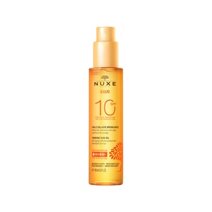 Nuxe, Nuxe Sun Sonnenöl Gesicht und Körper LSF 10, NUXE Sun SPF10 L'Huile Bronzante Visage & Corps