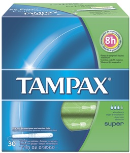 Tampax, Tampax Super Tampons 30 Stück, TAMPAX Tampons Super (30 Stk)