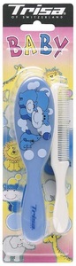 TRISA, Trisa Basis Baby Brushing S (1 Stück), Trisa Baby Haarbürste (1 Stk)