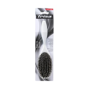 TRISA, Trisa Gummibürste gross, reine Borsten und Kunststifte ONE Size, Trisa Basis Brushing Large reine Borsten (1 Stk)