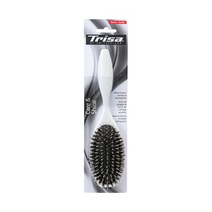 TRISA, Trisa Gummibürste gross, reine Borsten und Kunststifte ONE Size, Trisa Basis Brushing Large reine Borsten (1 Stk)