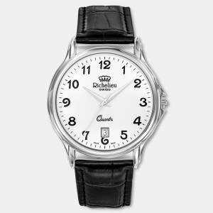 Richelieu, Richelieu Herren Analoguhr 40mm, Richelieu Swiss Made 709.03.915 Classic Herrenuhr
