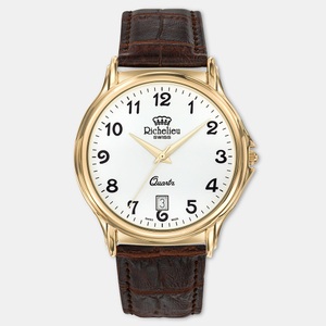 Richelieu, Richelieu Herren Analoguhr 40mm, Richelieu Swiss Made 709.05.915 Classic Herrenuhr