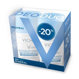 Vichy, Vichy - Deo Mineral 48h Duo Roll-on (2 x 50ml), Vichy Deo Mineral 48h Duo Roll-on (2 x 50ml)
