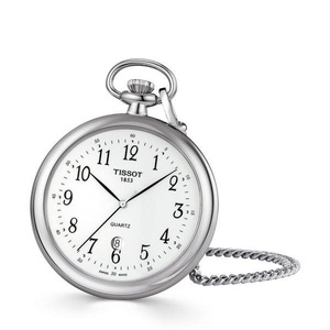 Tissot, Tissot Pocket Watch Uhren Unisex, Tissot - Pocket, 48mm, Hellblau