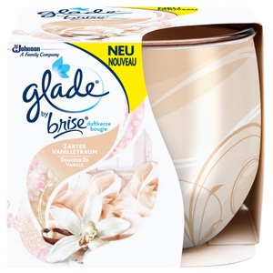 Glade, Brise Duftkerze Vanilla, Glade by Brise, Unsere Neuheiten, Glade by Brise Duftkerze 129g Romantic Vanilla Blossom Raumduft, Produkte & Wohnen
