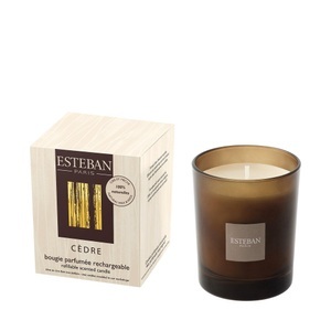 Esteban, Esteban - Duftkerze BOUQUET CLASSIC - Naturstoff - dunkelbraun/beige - 8 cm, Esteban - Duftkerze BOUQUET CLASSIC - dunkelbraun/beige - Naturstoff - 8 cm