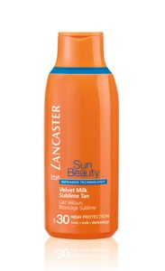 Lancaster, Lancaster Velvet Milk Sublime Tan SPF 30 Sonnenmilch 175ml, Lancaster Sun Beauty Velvet Milk SPF30 175ml