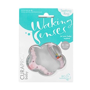 Curaprox, Curaprox Baby Beissring rosa (1 Stück), Curaprox Baby Beissring pink (1 Stk)