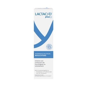 Lactacyd, LACTACYD Plus+ befeuchtend (250 ml), Lactacyd plus+ Intimwaschlotion Befeuchtend (250ml)