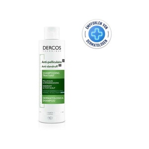 Vichy, Vichy Dercos Anti-Schuppen-Pflegeshampoo für fettiges Haar, Vichy Dercos Anti-Schuppen Shampoo für fettige Haare 200ml