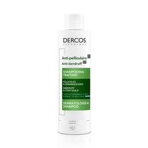 Vichy, VICHY Anti-schuppen Shampoo Für Fettige Haare Damen 200ml, VICHY DERCOS Shampoo Anti-Pell cheveux gras (200ml)