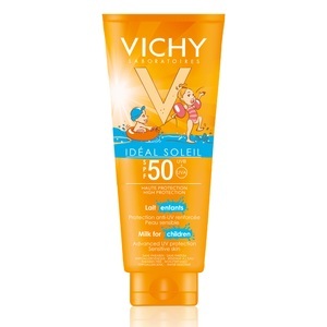 Vichy, Vichy Idéal Soleil Schonende Sonnen-Milch für Kinder mit LSF 50, Vichy Idéal Soleil Schonende Sonnen-Milch für Kinder mit LSF 50