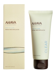 Ahava, AHAVA Time to Clear Gesichtspeeling 100ml, AHAVA Time To Clear Facial Mud Exfoliator 100ml