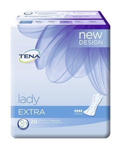 Tena, Tena Lady Extra, Tena Lady Discreet Extra Inkontinenz Einlagen