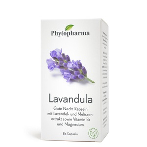 Phytopharma, Phytopharma Lavandula, Kapseln, Phytopharma Lavandula Kapseln (80 Stk)