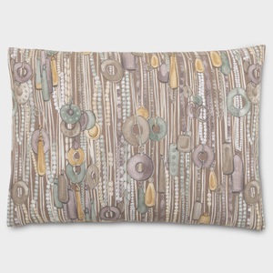 Fazzini, Fazzini Kissenbezug GIOIE V4, Fazzini - Kissenbezug, 60X60CM, Braun