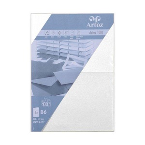 Artoz, ARTOZ Karten 1001 B6 107362262 220g. blütenweiss 5 Blatt, ARTOZ Karten 1001 B6 107362262 220g, blütenweiss 5 Blatt