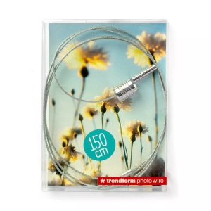 Trendform, Trendform Fotoleine mit Magneten, Trendform Fotoleine, STEELY DAN, 150cm, Postkarte, TF2150B, (8 Magnete)