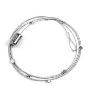 Trendform, Trendform Fotoleine mit Magneten, Trendform Fotoleine, STEELY DAN, 200cm, TF2200B, (15 Magnete)