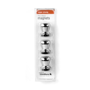 Trendform, Trendform Haftmagnet THE BOSS Silber, trendform - Magnete Set, Set