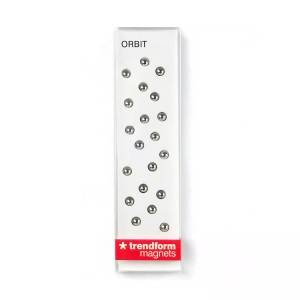 Trendform, Trendform Magnete Set Magnete Set, TRENDFORM Magnete ORBIT TM0020 20 Stk. 5mm, silbern