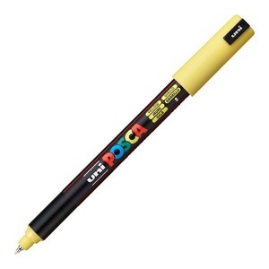 uni-ball, UNI-BALL Posca Fineliner 0,7mm PC1MR YELLOW gelb