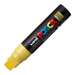 Pebeo, Pebeo Posca 15mm, uni-ball Posca Marker, 15mm, gelb, PC17K gelb