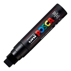 Pebeo, Pebeo Posca 15mm, uni-ball Posca Marker, 15mm, schwarz, PC17K schwar