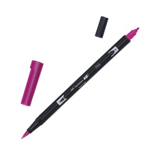Tombow, Tombow Dual Brush-Pen Dual Brush-Pen, Tombow Dual Brush Pen, rubinrot, ABT 755