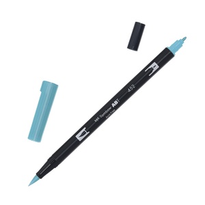 Tombow, Tombow Dual Brush-Pen Dual Brush-Pen, Tombow Dual Brush Pen, process blue, ABT 452