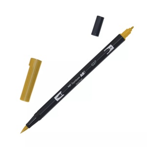 Tombow, Tombow Dual Brush-Pen Dual Brush-Pen, Tombow Dual Brush Pen, dunkelocker, ABT 027