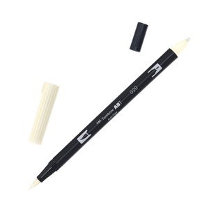 Tombow, Tombow Dual Brush-Pen Dual Brush-Pen, Tombow Dual Brush Pen, peach, ABT 020