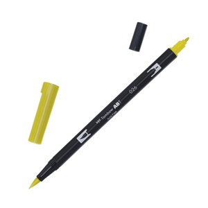 Tombow, Tombow Dual Brush-Pen Dual Brush-Pen, Tombow Dual Brush Pen, yellow gold, ABT 026