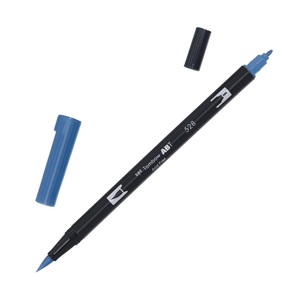 Tombow, Tombow Dual Brush-Pen Dual Brush-Pen, Tombow Dual Brush Pen, marineblau, ABT 528