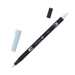 Tombow, Tombow Dual Brush-Pen Dual Brush-Pen, Tombow Dual Brush Pen, glacier blue, ABT 491