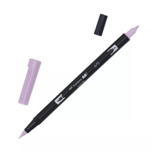 Tombow, Tombow Dual Brush-Pen Dual Brush-Pen, Tombow Dual Brush Pen, orchidee, ABT 673