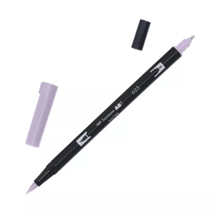 Tombow, Tombow Dual Brush-Pen Dual Brush-Pen, Tombow Dual Brush Pen, purpur, ABT 623