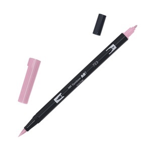 Tombow, Tombow Dual Brush-Pen Dual Brush-Pen, Tombow Dual Brush Pen, pink, ABT 723
